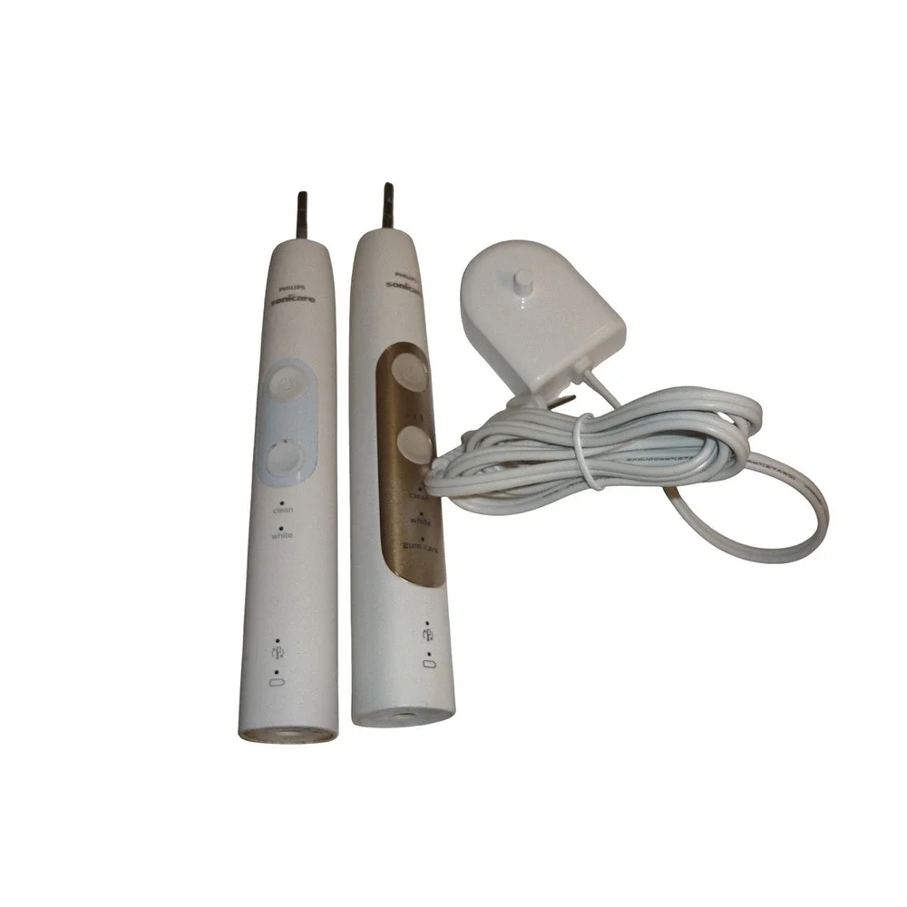 Philips Sonicare ProtectiveClean 6100 HX681 Electric Toothbrush Handles 2 Pack
